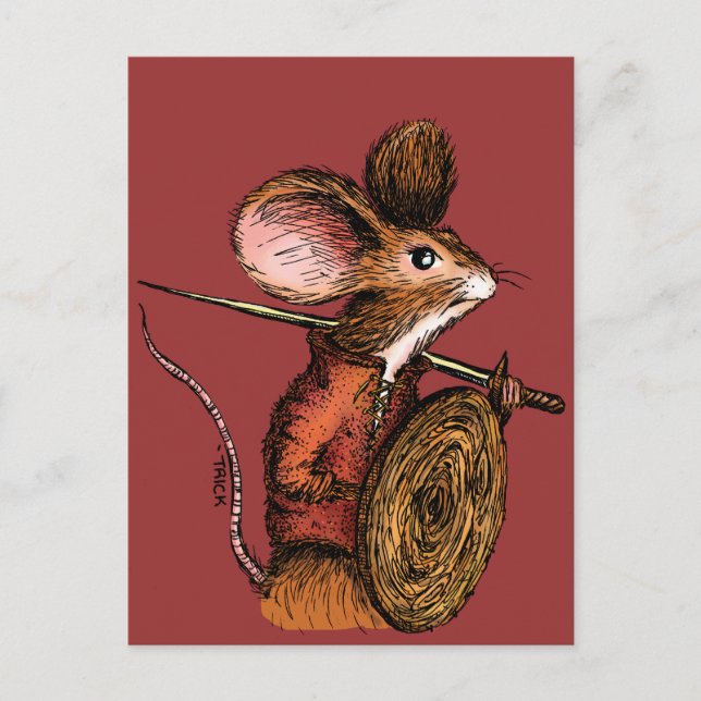 Postal Warrior Mouse (Anverso)