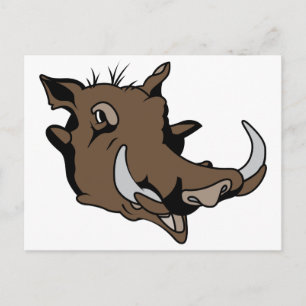 Postal Warthog Head