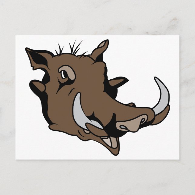 Postal Warthog Head (Anverso)