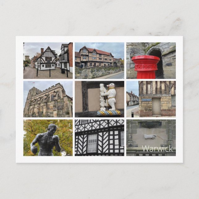 Postal Warwick (Anverso)