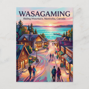 Postal Wasagaming Canadá