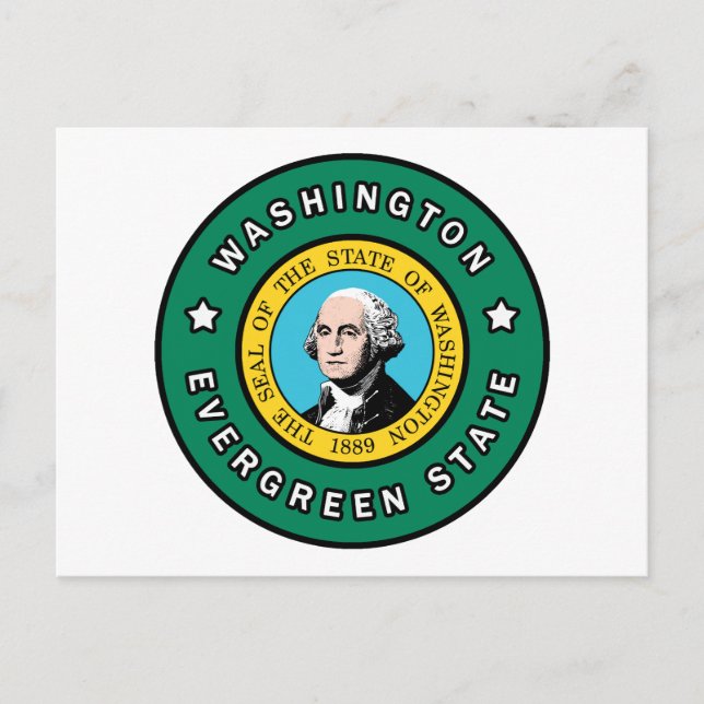 Postal Washington (Anverso)