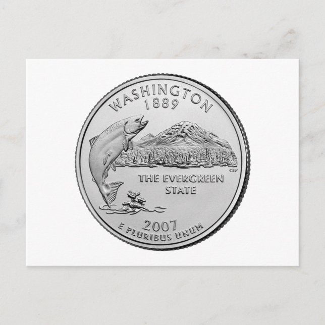 Postal Washington (Anverso)