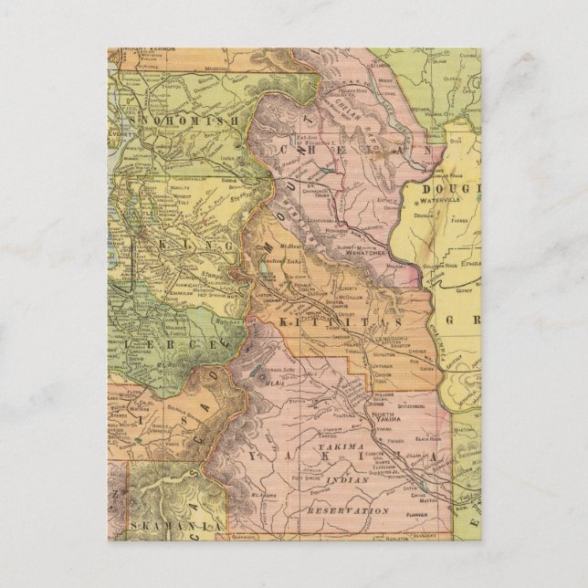 Postal Washington 7 (Anverso)