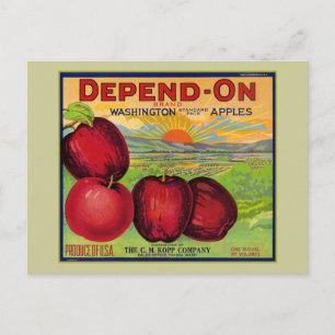 Postal Washington Apples