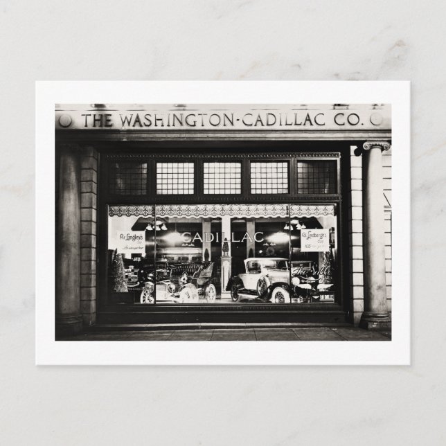 Postal Washington Cadillac Co. 1927 (Anverso)