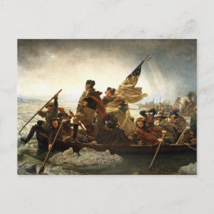 Postal Washington cruza el Delaware