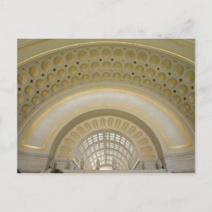 Postal WASHINGTON, D.C. EE. UU. Interior de la Estación U