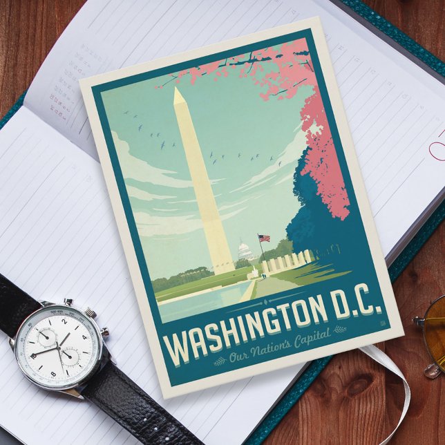 Postal Washington, D.C. - La capital de nuestra nación (Subido por el creador)