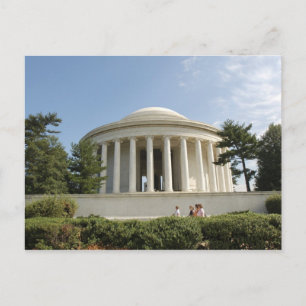 Postal Washington D. C.. Memorial de Thomas Jefferson