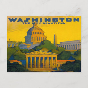 Postal washington D.C. Pennsylvania Railroad retro