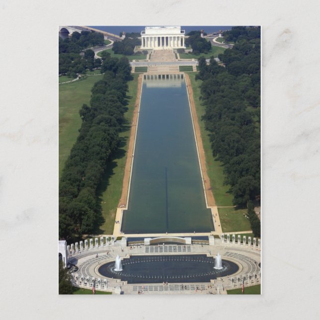 Postal Washington D.C. - Vista desde el monumento a Washi (Anverso)