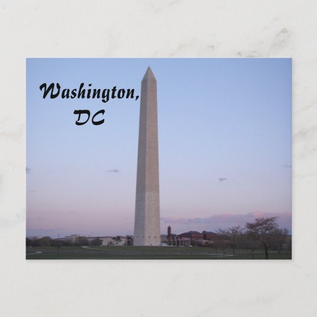 Postal Washington, DC (Anverso)