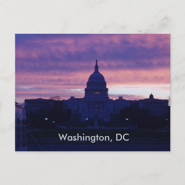 Postal Washington, DC (Anverso)