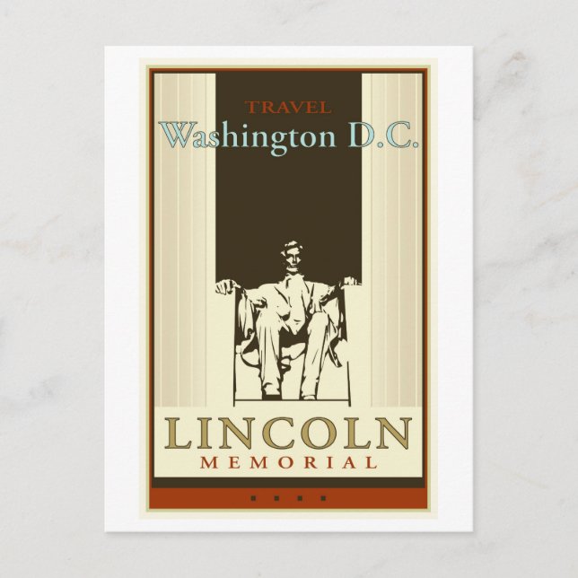 Postal Washington DC del viaje (Anverso)