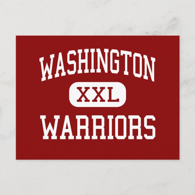 Postal Washington - Guerreros - Alto - Cedar rapids Iowa (Anverso)