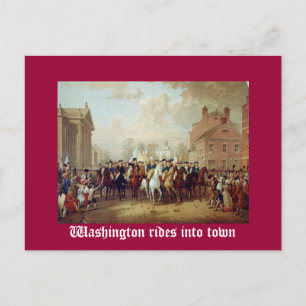 Postal Washington monta en ciudad