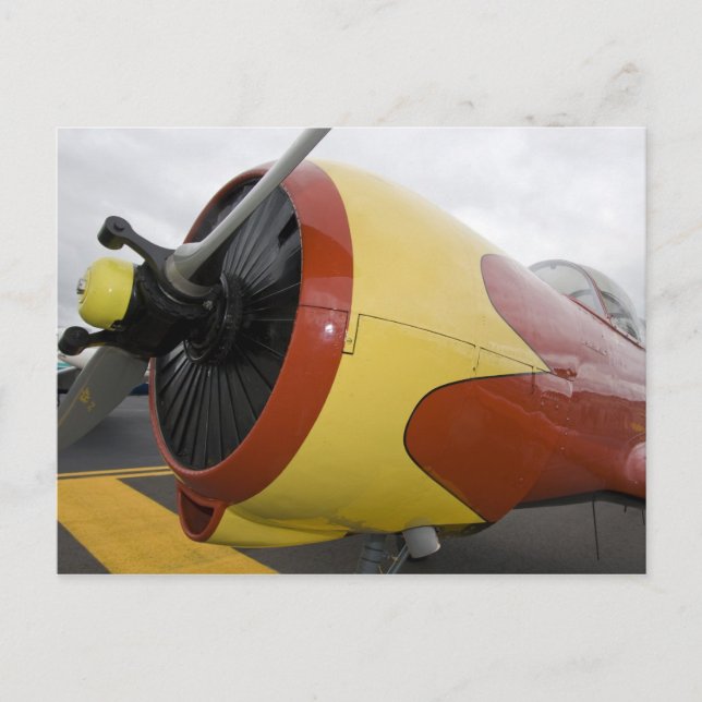 Postal Washington, Olympia, exhibición aérea militar. (Anverso)