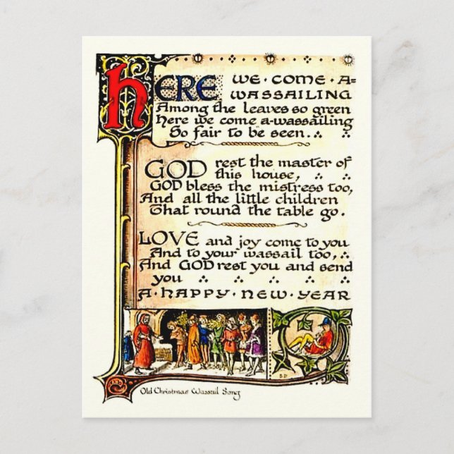 Postal Wassal (Anverso)