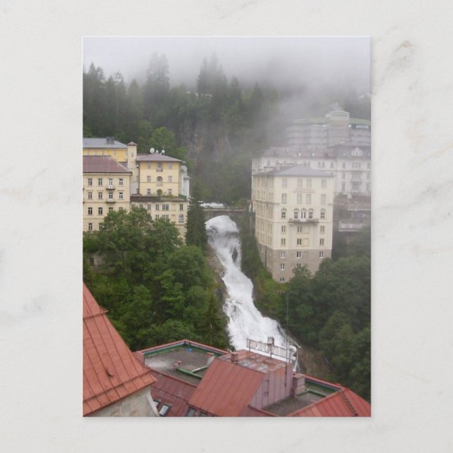 Postal Wasserfall, Bad Gastein (Anverso)