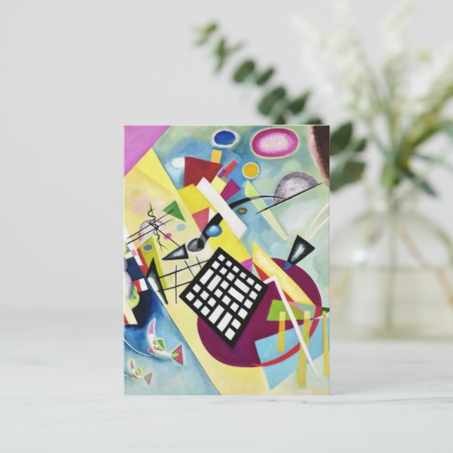 Postal Wassily Kandinsky (Anverso de pie)