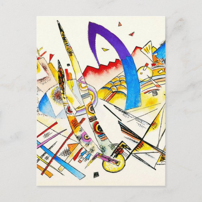 Postal Wassily Kandinsky - Sin título (Anverso)