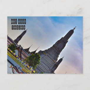 Postal Wat Arun en Bangkok