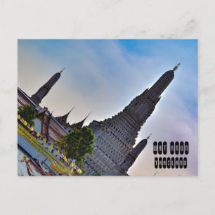 Postal Wat Arun en Bangkok Tailandia