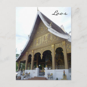 Postal wat luang prabang
