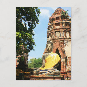 Postal Wat Mahathat Postcard