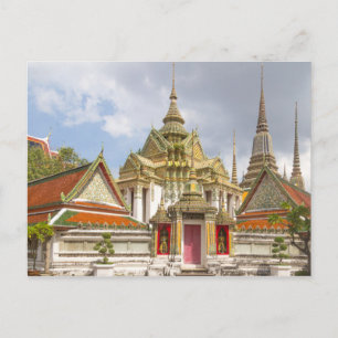 Postal Wat Pho, Bangkok, Tailandia
