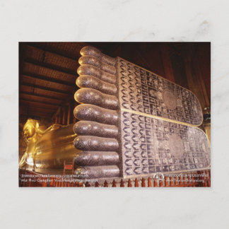 Postal Wat Pho - Memoria del mundo de la UNESCO