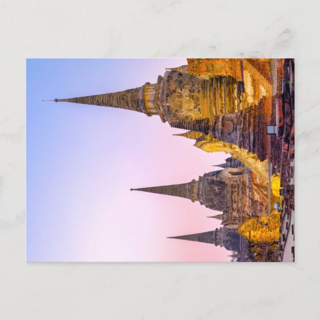 Postal Wat Phra Si Sanphet (Anverso)