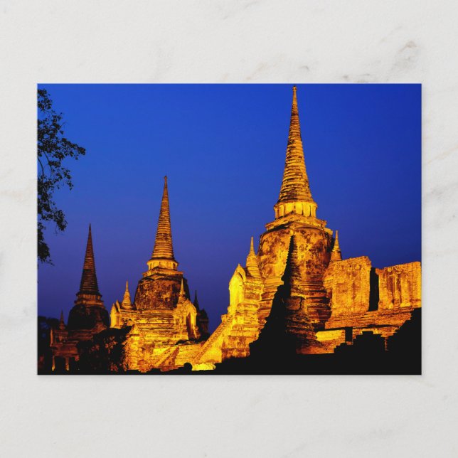 Postal Wat Phra Si Sanphet (Anverso)
