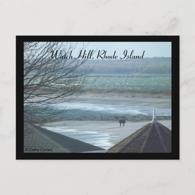 Postal Watch Hill, Isla Rhode (Anverso)