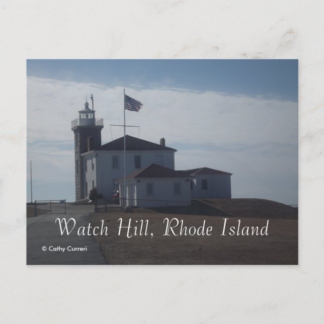 Postal Watch Hill, Isla Rhode (Anverso)