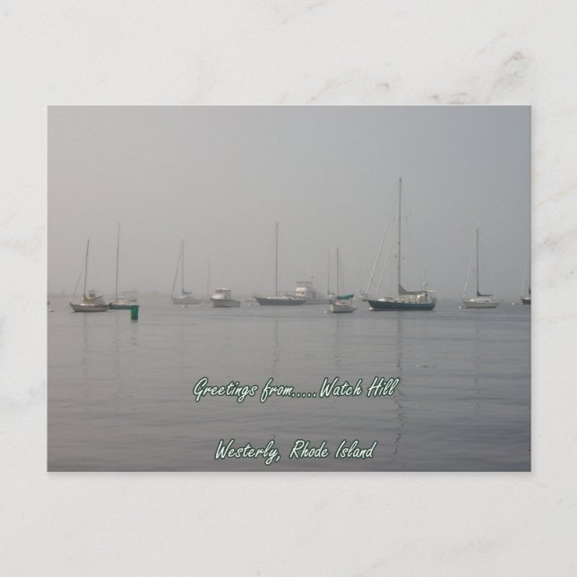 Postal Watch Hill Postcard (Anverso)