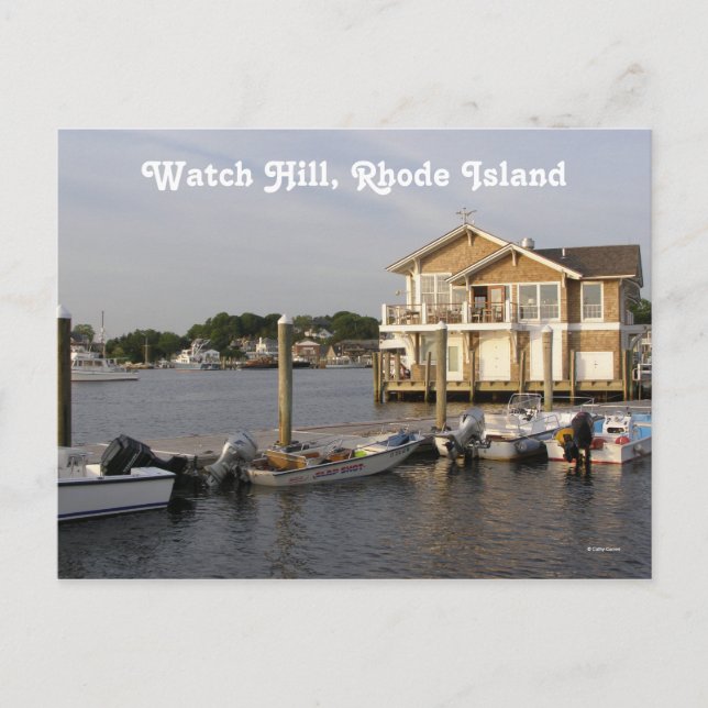 Postal Watch Hill, Rhode Es... (Anverso)