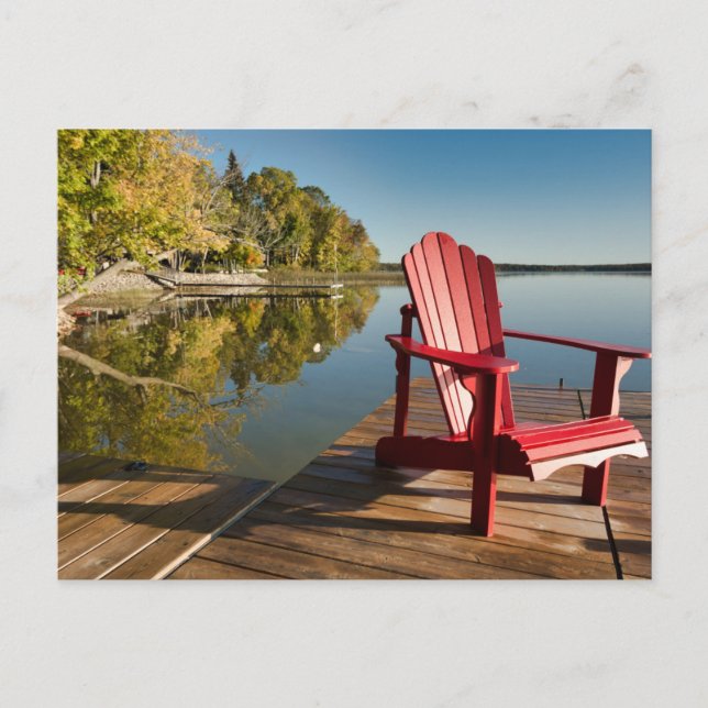 Postal Water | Adirondack Chair at the Lake (Anverso)