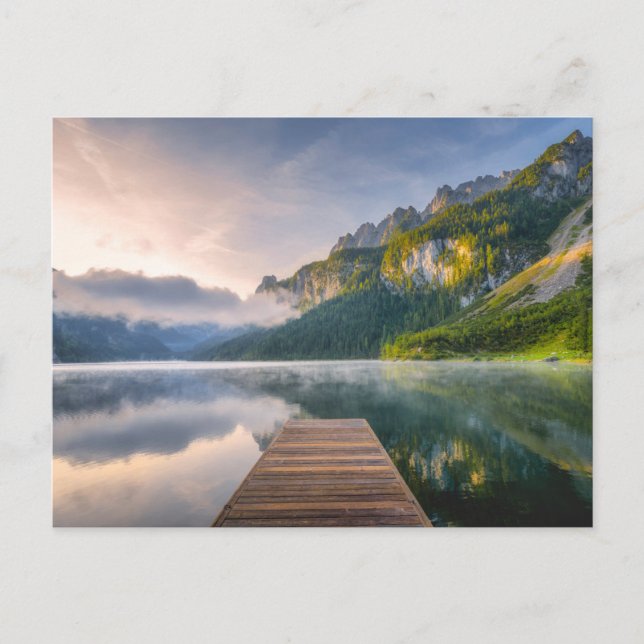 Postal Water | Azure Alpine Lake, Austria (Anverso)