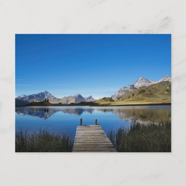 Postal Water | Lai da Vons Switzerland (Anverso)