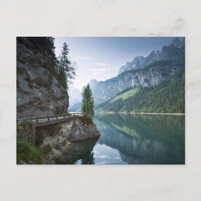 Postal Water | Lake Gosau Salzkammergut Austria (Anverso)