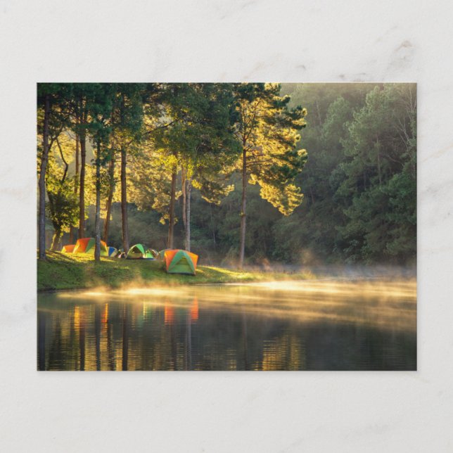 Postal Water | Lake in Meahongson, Thailand (Anverso)