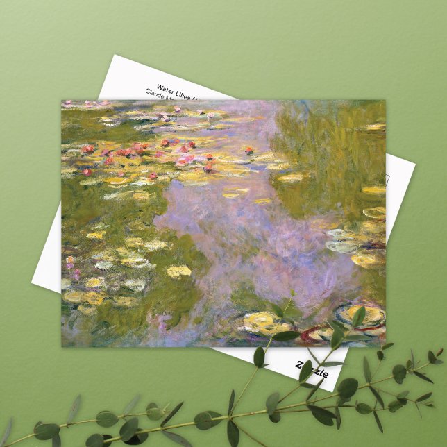 Postal Water Lilies (1919) Claude Monet (Subido por el creador)