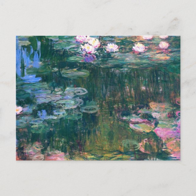 Postal Water Lilies 5 (Anverso)