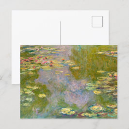 Postal Water Lilies | Claude Monet |