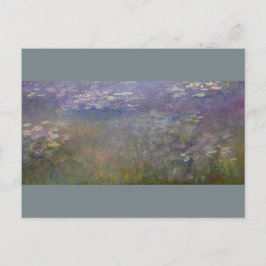 Postal Water Lilies Claude Monet