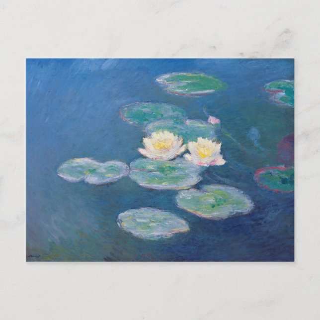 Postal Water Lilies - Claude Monet (Anverso)