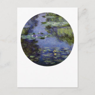 Postal Water-Lilies de Monet