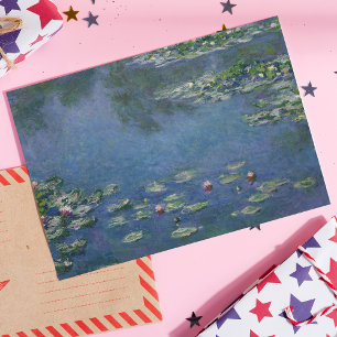 Postal Water Lilies Monet 1906